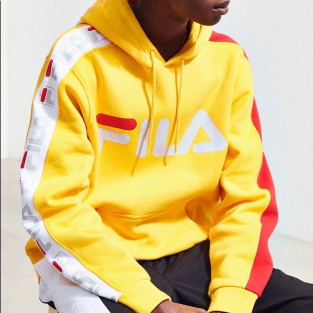 Fila Yellow Sweatshirt